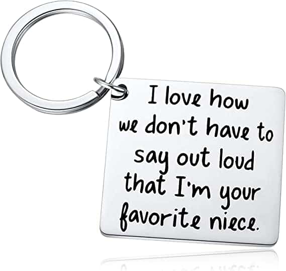 Favorite Uncle Keychain: fathers day uncle