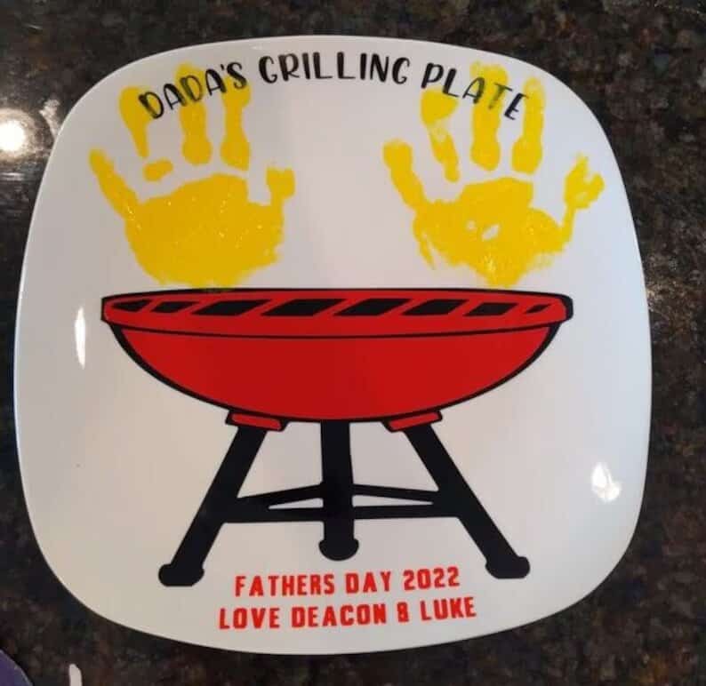 Grilling Plate: fathers day for uncle
