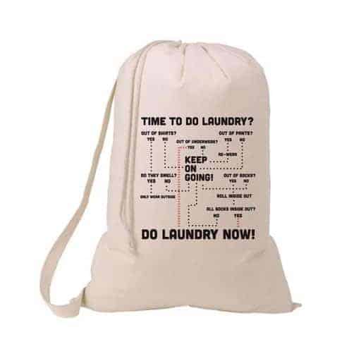 Humorous Laundry Bag: best gift for graduation girl