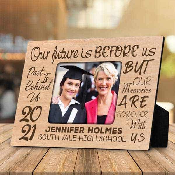 Our Future is Before Us Plaque: graduation gift for girl high school
