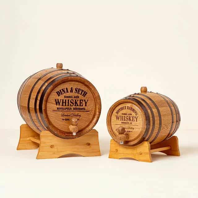 Personalized Whiskey Barrel: happy fathers day to my uncle