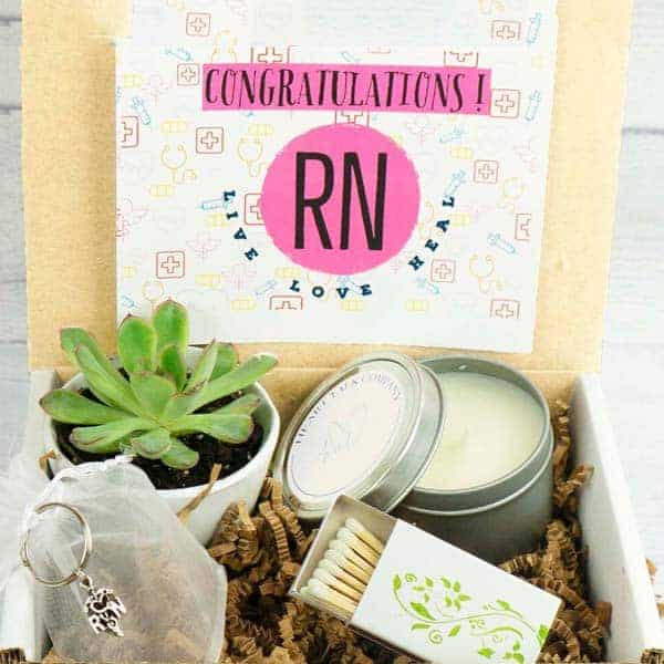 Congratulations Gift Box Set: nurse graduation gift ideas