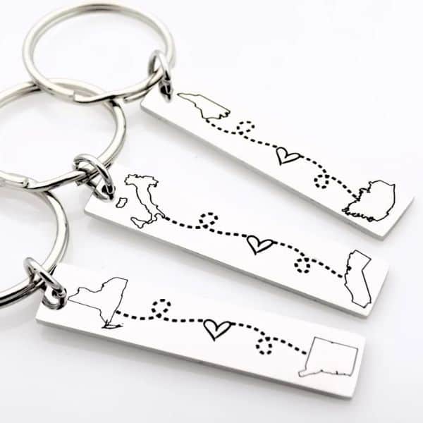 Custom Keychain - buying a gift for someone overseas