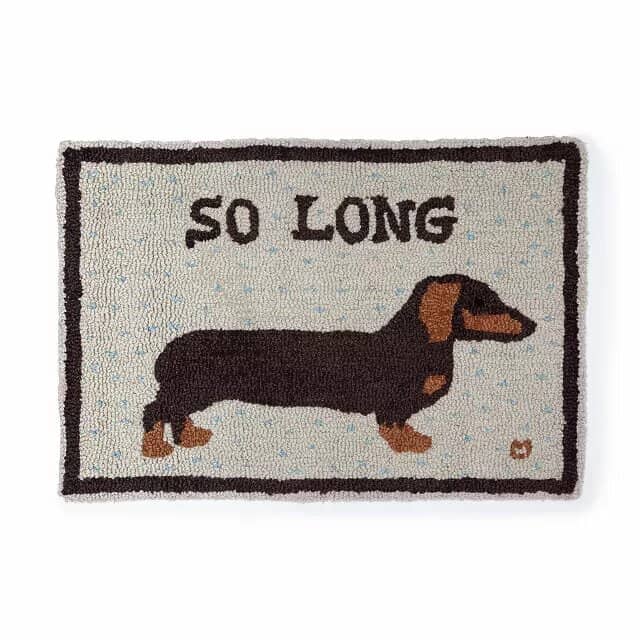 So Long Wool Rug: gifts for coworker leaving