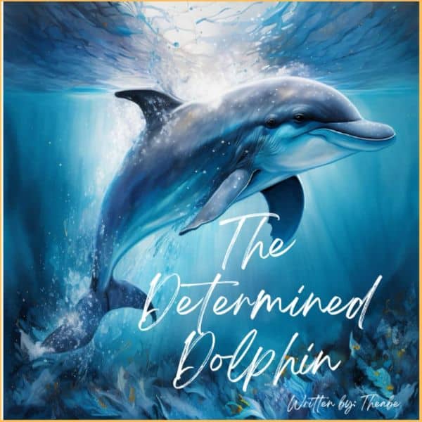 The Determined Dolphin Book - baby girl gifts