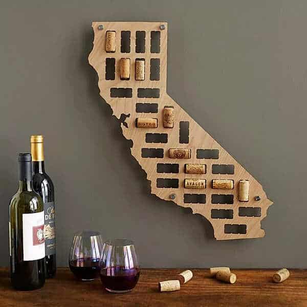 Wine Cork States: father's day gift idea for son-in-law
