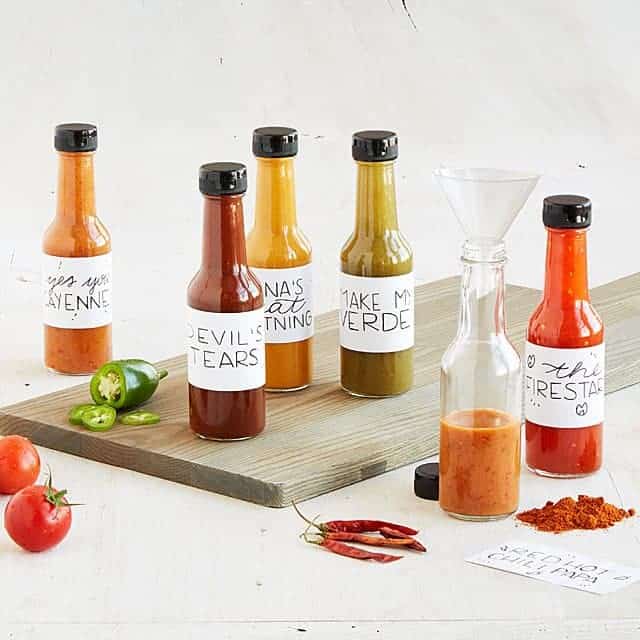 great gifts for husband: make your own hot sauce kit
