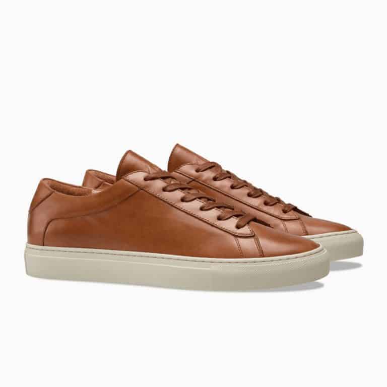 gift idea for husband: leather sneakers