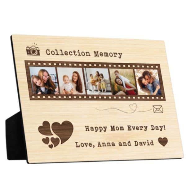 Collection Memory Custom Photo Desktop Plaque for Mom