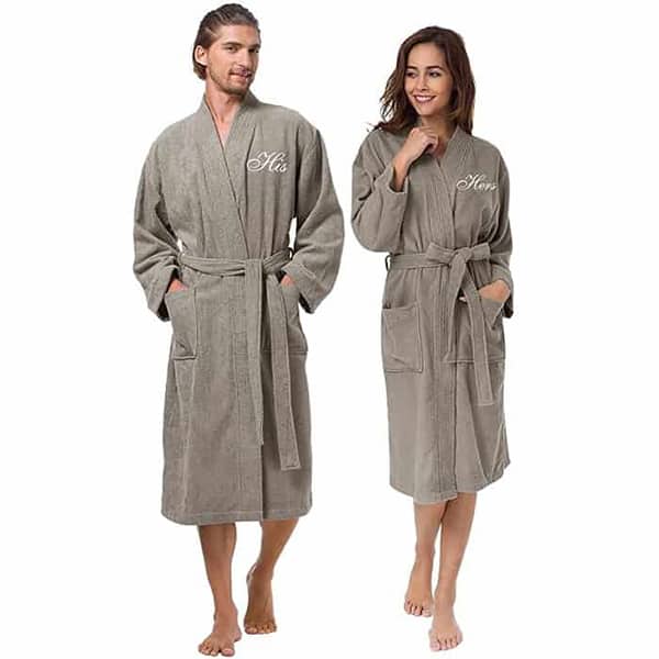 His And Her Robes - gift for gf's parents