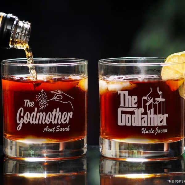 The Godfather Movie Scotch Whiskey Glass