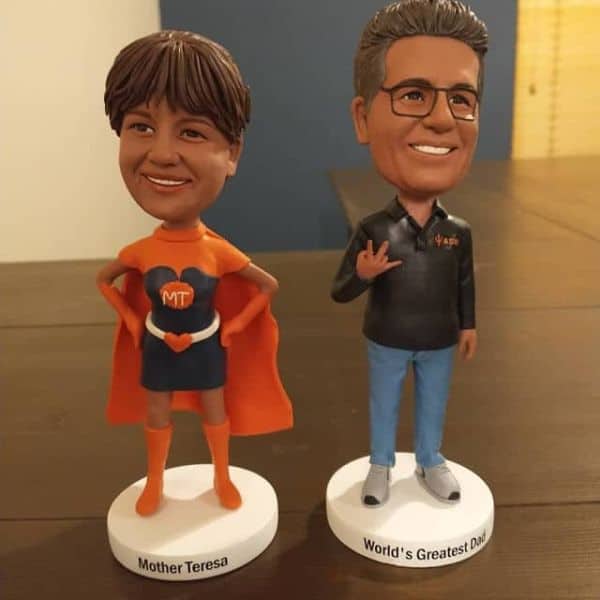 couple bobblehead anniversary gift for him her couples