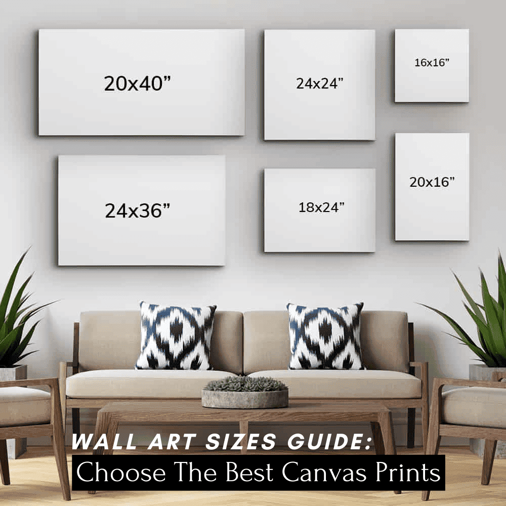 Wall Art Size Guide: Choose the Best Canvas Size
