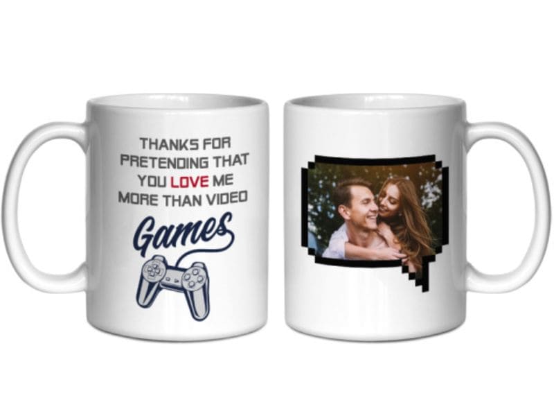 A Funny Mug for Your Gamer Boyfriend