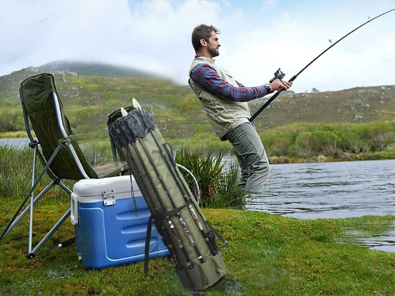 Fishing Rod Bag Holder