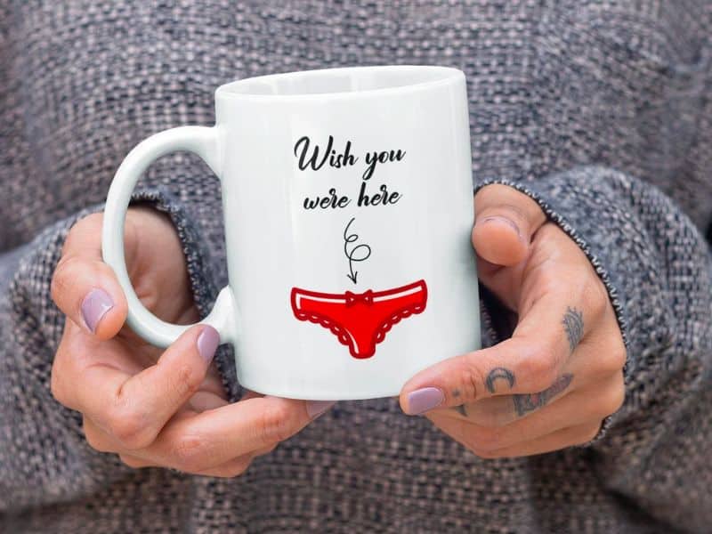 Funny Gifts For Him Hot Panties Boyfriend Presents Mug