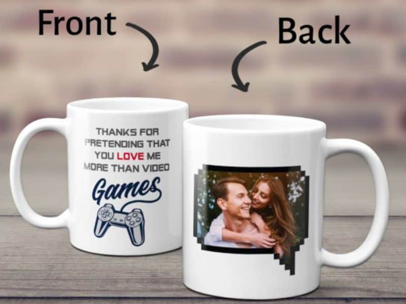 Romantic Gifts For Him Game Lover Couple Mugs
