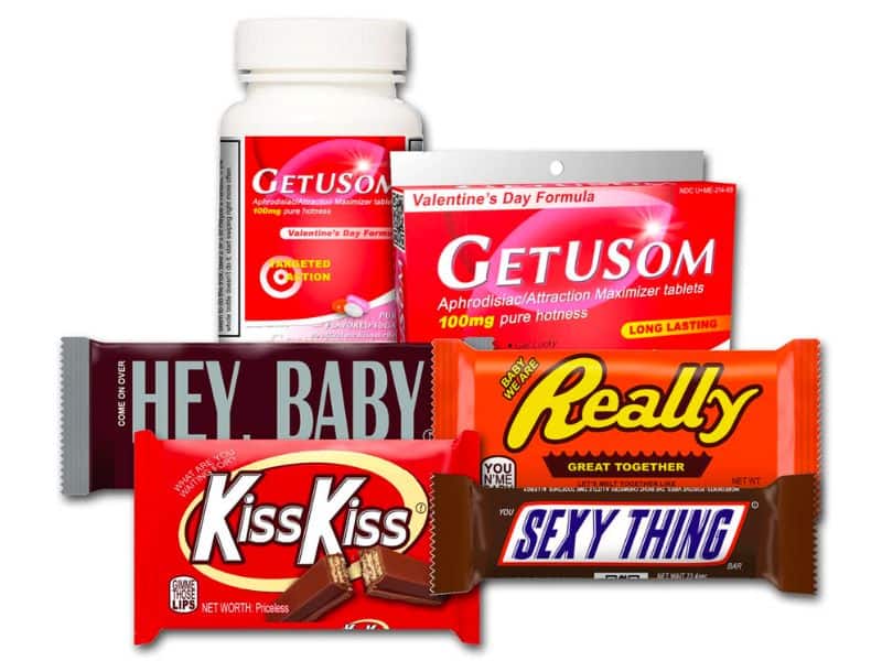GetUSom Pack With Sexy-Themed Candy Bars