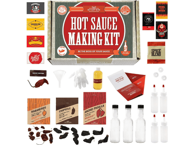 gifts for your boyfriend: Hot Sauce Kit