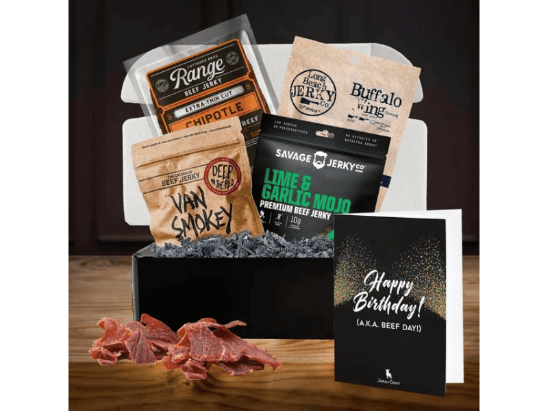 gifts to get boyfriend: Jerky Subscription Box