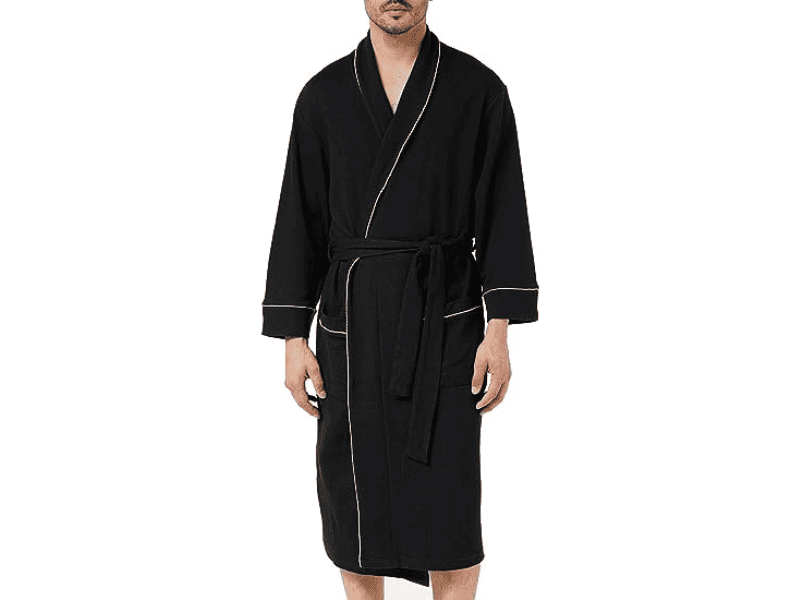 boyfriend gift ideas: Men's Waffle Shawl Robe