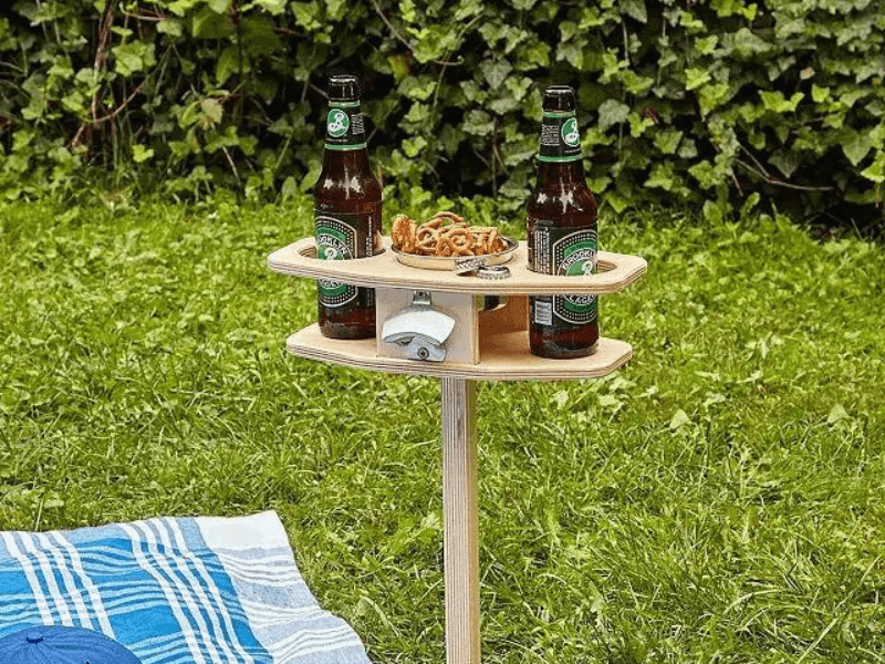 Outdoor Beer Table