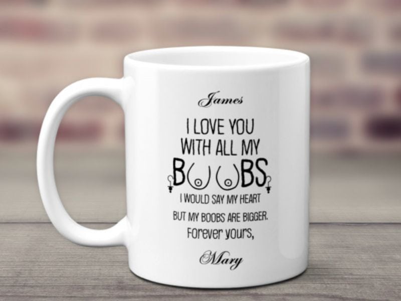 Romantic Gifts For Him Sexy Mug