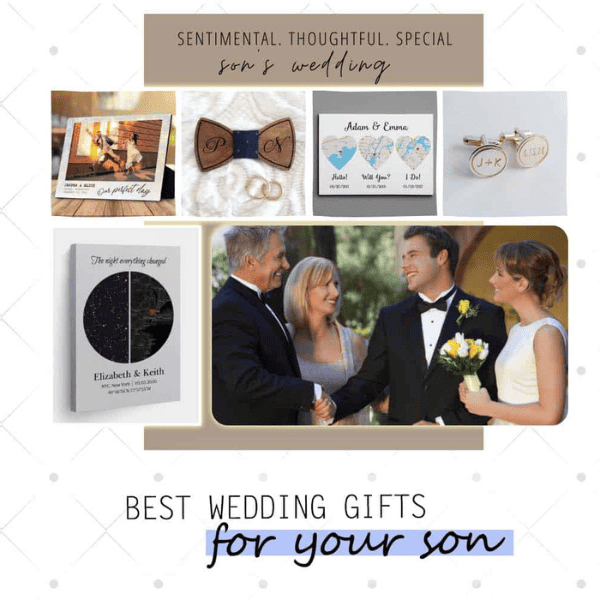 The Most Thoughtful Wedding Gifts for Son from Parents