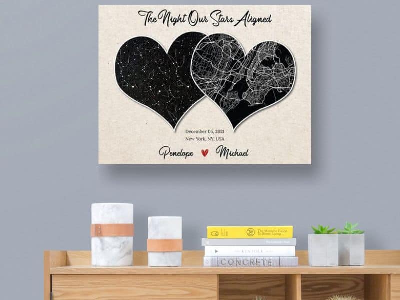 The Night Our Stars Aligned Canvas Print