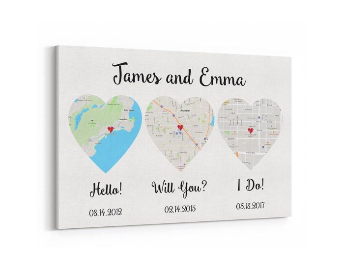 Hello – Will You – I Do Map Canvas