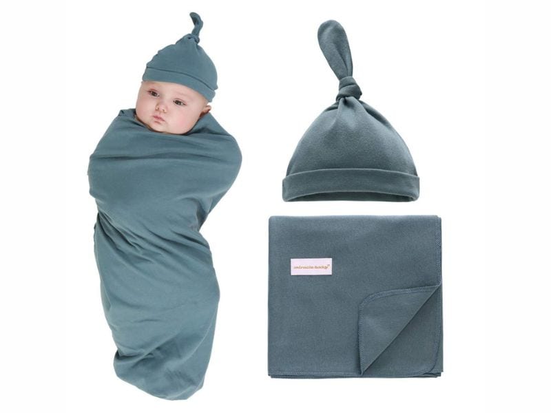 Baby Swaddle Blanket Set - Gifts for Expecting Dads