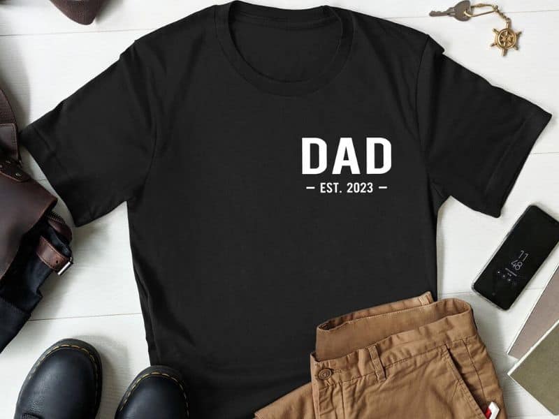 New Dad Shirt - good gifts for expecting dads