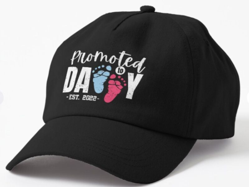 Promoted To Daddy Cap - gifts for expecting dads from wife
