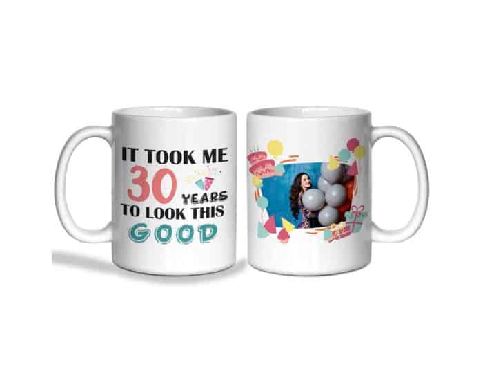 "It Took Me Years To Look This Good" Photo Mug - gifts for daughter in law