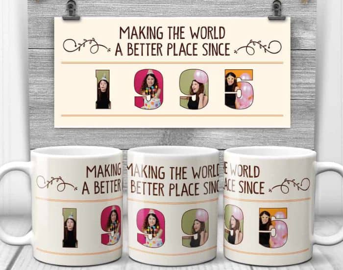 Making The World A Better Place Birthday Mug