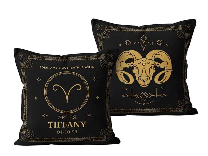 Zodiac Signs Custom Pillow