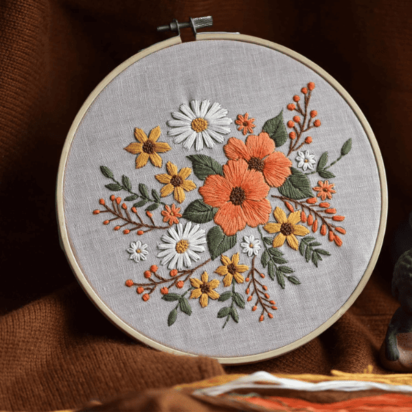 Lasting Bouquet Embroidery Kit - gifts for everyone in the family