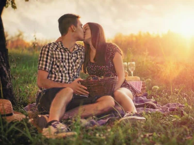 romantic anniversary ideas on a budget: picnic