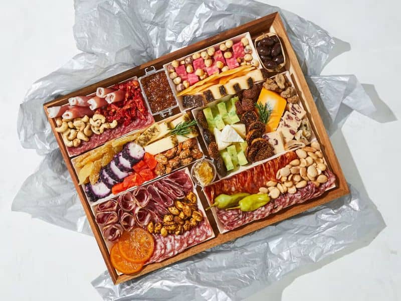 womens 50th birthday gifts: Terza Cheese & Charcuterie Board