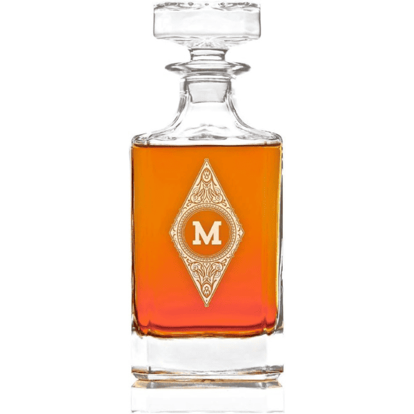Personalized Whiskey Decanter: first christmas married gifts