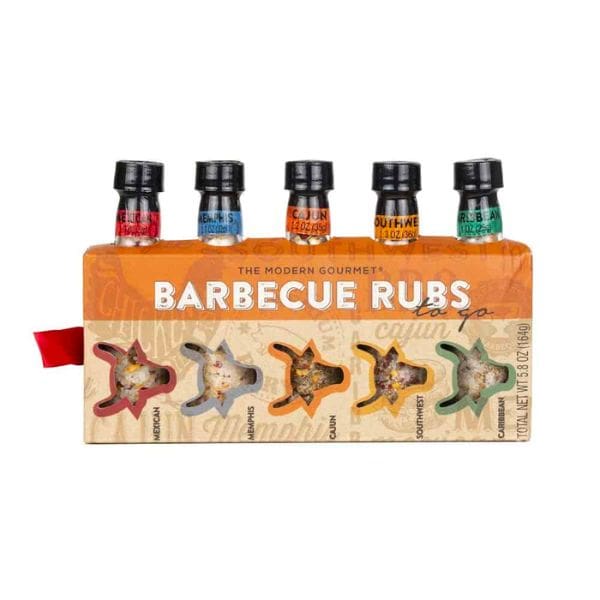 Barbecue Rubs To Go: Grill Edition Gift Set