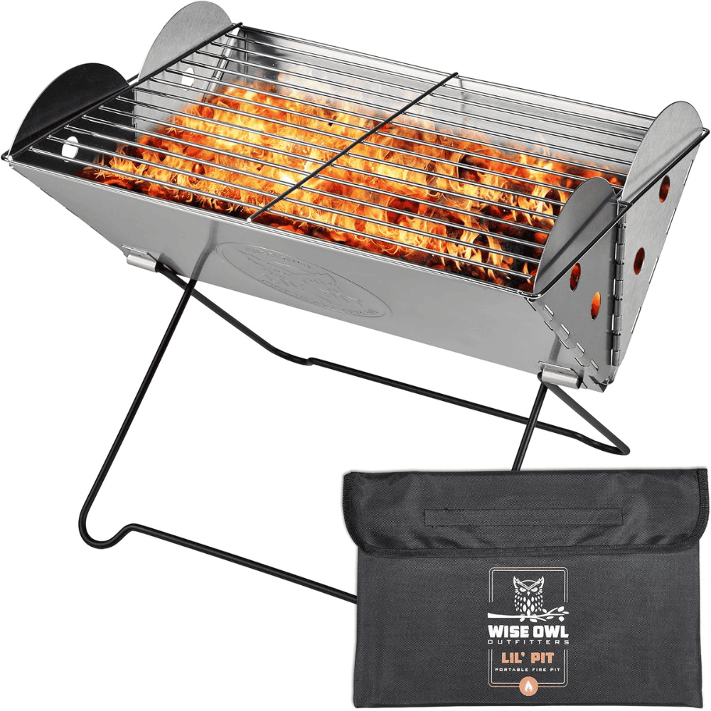 Portable Camping Grill - what does a girl get a guy for valentine's day
