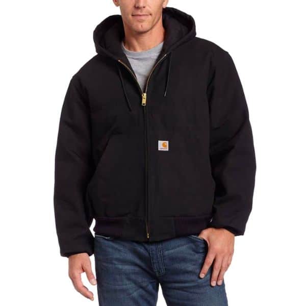 Carhartt Men's Quilted Flannel Lined Duck Active Jacket