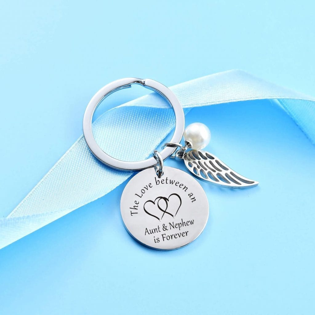 aunt mothers day gift - Aunt And Nephew Keychain