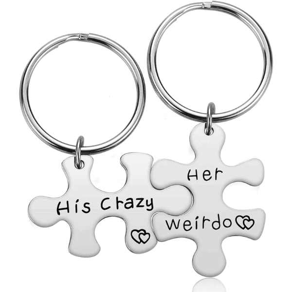 Couple Keychain - romantic valentine's day ideas for him