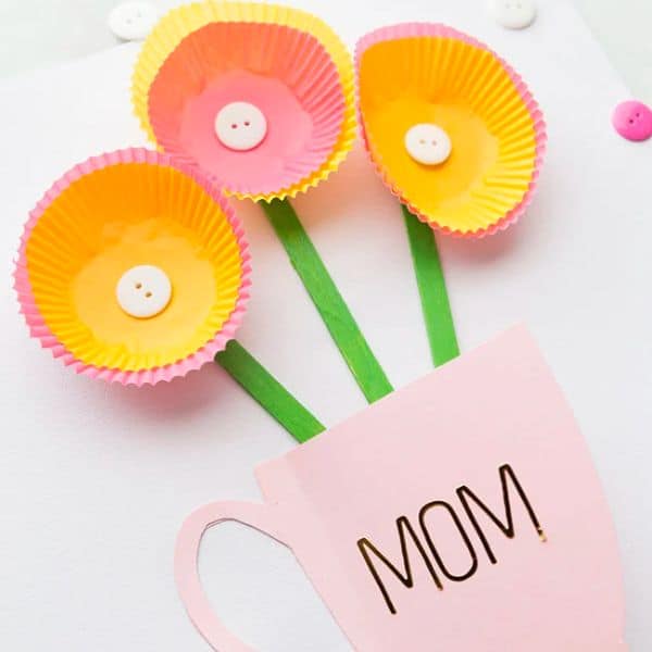 homemade mothers day gifts: Cupcake Bouquet