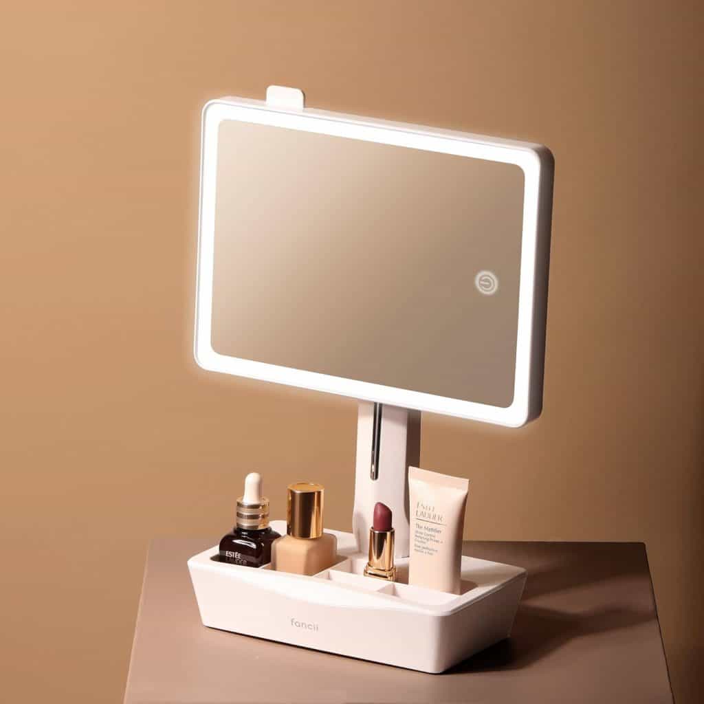 LED Lighted Large Vanity Makeup Mirror 