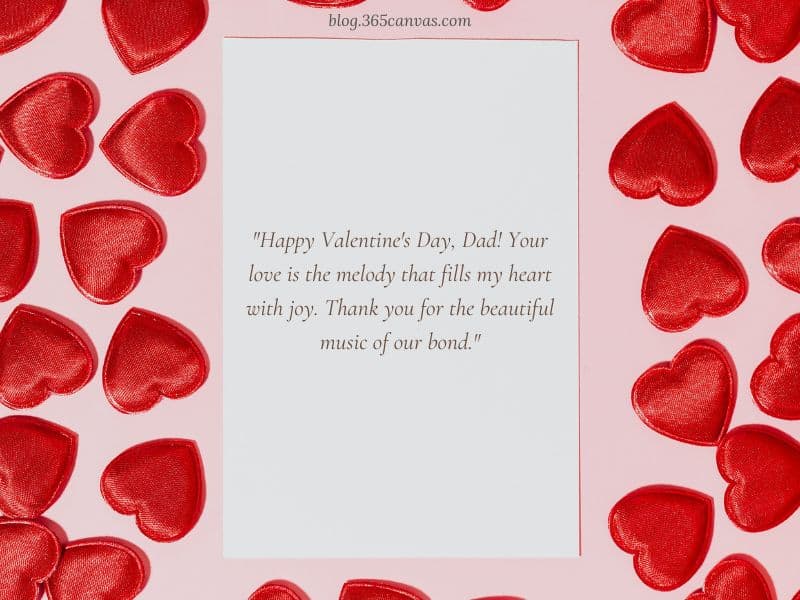 Sweet Valentine’s Day Sayings for Dad