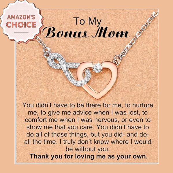 stepmom gift ideas Bonus Mom Necklace