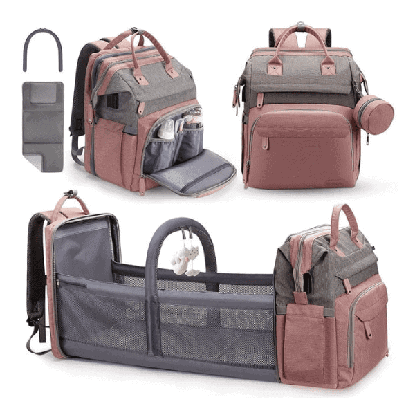 Multi-Function Diaper Bag Backpack
